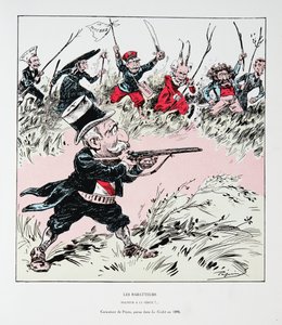 Die Treiber: Wehe der Wahrheit!, aus Histoire de la Troisieme Republique, Bd. I, l