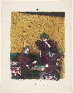Das Damespiel von Édouard Jean Vuillard