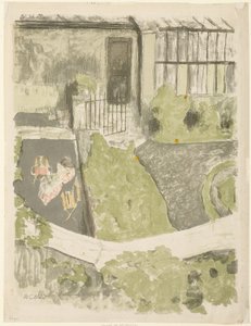 Der Garten vor dem Atelier