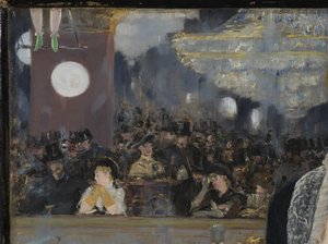 Eine Bar in den Folies-Bergère, 1881-82 (Detail) von Édouard Manet