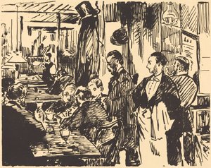 Im Café, 1869