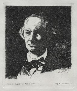 Charles Baudelaire von Édouard Manet