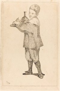 Kind mit Tablett von Édouard Manet