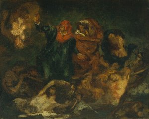 Kopie nach Delacroixs Bark of Dante, ca. 1859