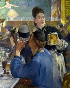 Ecke eines Café-Konzerts