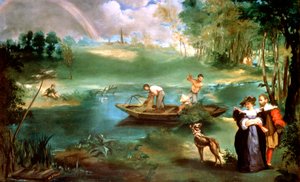Angeln in St. Ouen, 1860-1861 von Édouard Manet