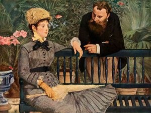 Im Gewächshaus, 1879 von Édouard Manet