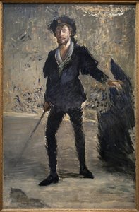 Jean Baptiste Faure in der Oper Hamlet von Ambroise Thomas von Édouard Manet