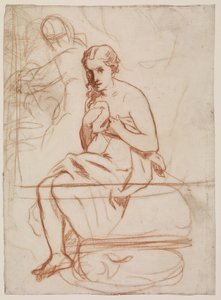 La Toilette, 1860 (recto von 5838672) von Édouard Manet