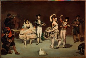 Der spanische Tanz von Édouard Manet