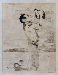 Der Wassertrinker von Édouard Manet