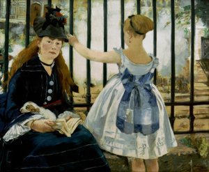 Die Eisenbahn von Édouard Manet