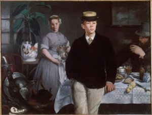 Das Frühstück im Atelier von Édouard Manet