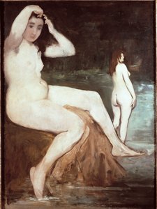 Les batheuses von Édouard Manet