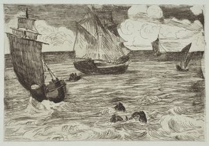 Marine, 1865-66 von Édouard Manet