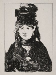 Porträt von Berthe Morisot, 1872