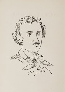 Porträt von Edgar Allan Poe 1809-1849, 1889 von Édouard Manet