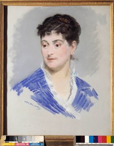 Porträt von Frau Emile Zola von Édouard Manet