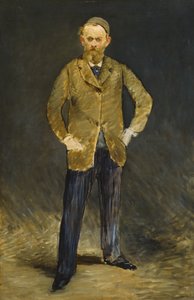 Selbstporträt mit Hut von Édouard Manet