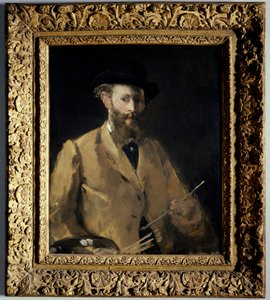 Selbstporträt mit Palette