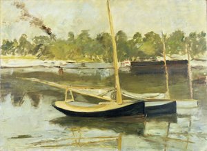 Studie eines Bootes in Argenteuil