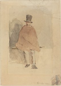Der Mann mit dem hohen Hut von Édouard Manet