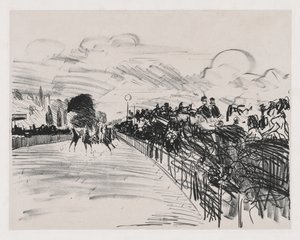Die Rennen von Édouard Manet