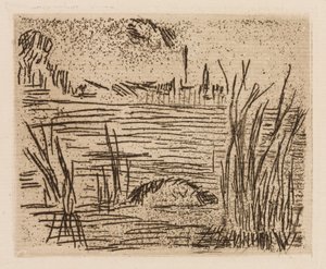 Der Fluss in der Ebene, Platte 4 aus Le Fleuve von Édouard Manet