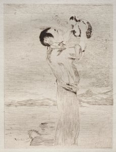 Der Wassertrinker von Édouard Manet