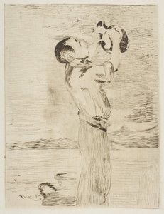 Der Wassertrinker, 1870-74 von Édouard Manet