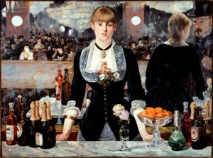 Eine Bar in den Folies-Bergère von Édouard Manet