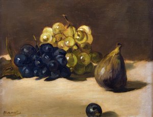 Weintrauben und Feige von Édouard Manet