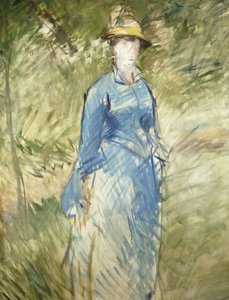 Junge Frau im Grünen, 1882 von Édouard Manet