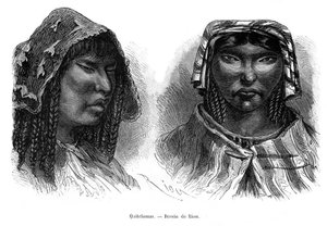 Quichua-Indianer, Südamerika, 19. Jahrhundert