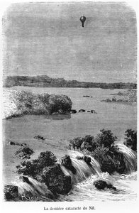 Der letzte Katarakt des Nils, Illustration aus 