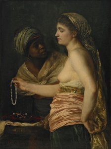 Mädchen mit Perlenkette, 1874