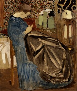 Eine Näherin von Edouard Vuillard