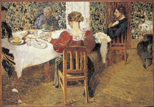 Ein Tisch (Le Dejeuner) von Edouard Vuillard
