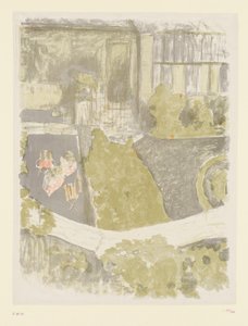 Garten vor dem Atelier von Edouard Vuillard