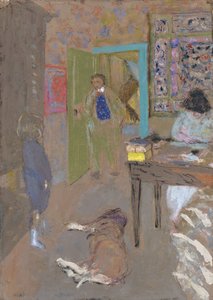 Interieur in Saint-Jacut, 1909 von Edouard Vuillard