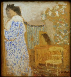 Interieur mit Frau von Edouard Vuillard