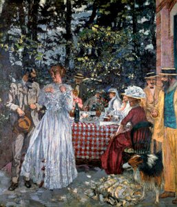 Mittagessen in Vasouy, 1901