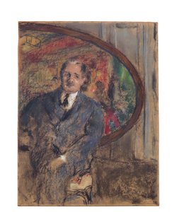 Monsieur Bénard vor „Le Grand Teddy“, 1931 von Edouard Vuillard