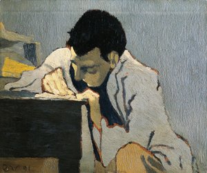 Porträt von Aurelien Lugne-Poe von Edouard Vuillard