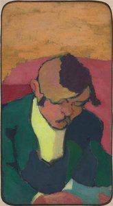 Porträt von Ker-Xavier Roussel 1867-1944, um 1890 von Edouard Vuillard