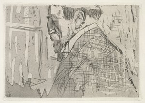 Porträt von Theo van Rysselberghe von Edouard Vuillard