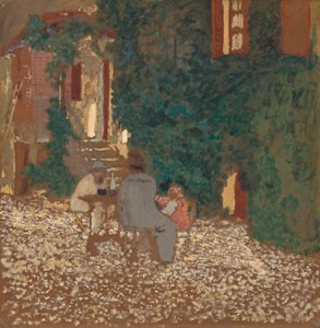Mahlzeit im Garten, 1898