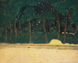 Weg am Waldrand, ca. 1904 von Edouard Vuillard