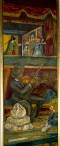 Das Guignol-Theater (Detail) von Edouard Vuillard