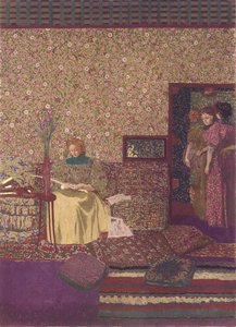 Die Privatsphäre. Dekoration für die Bibliothek von Dr. Vaquez von Edouard Vuillard